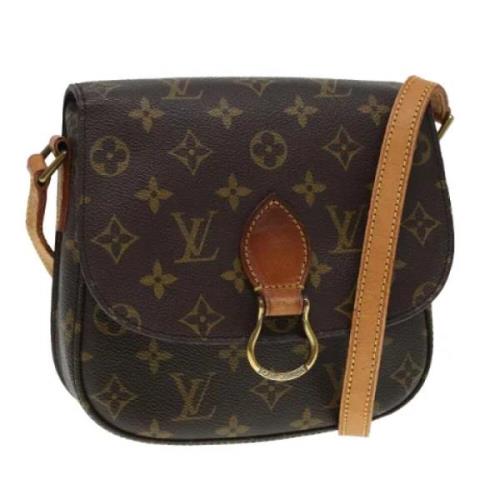 Louis Vuitton Vintage Pre-owned Canvas louis-vuitton-vskor Brown, Dam