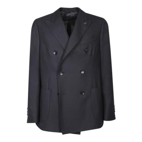 Lardini Blå Blazer Höj Stil Elegans Blue, Herr