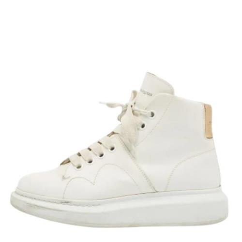 Alexander McQueen Pre-owned Pre-owned Laeder sneakers White, Dam