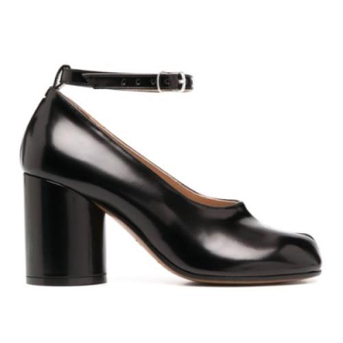 Maison Margiela Svarta Tabi Pumps Black, Dam