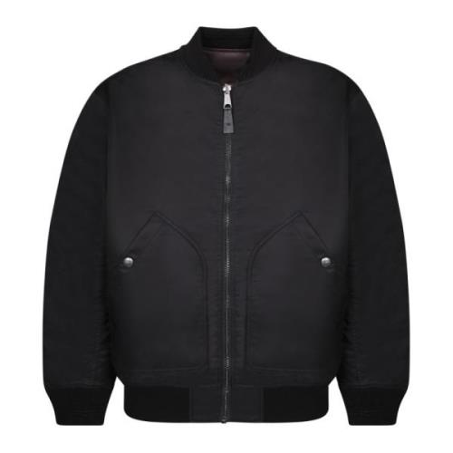 Diesel Svart Jacka för Män Aw24 Black, Herr