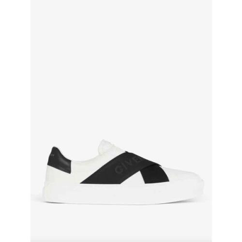 Givenchy 116 Vita Svarta City Sport Sneakers White, Herr