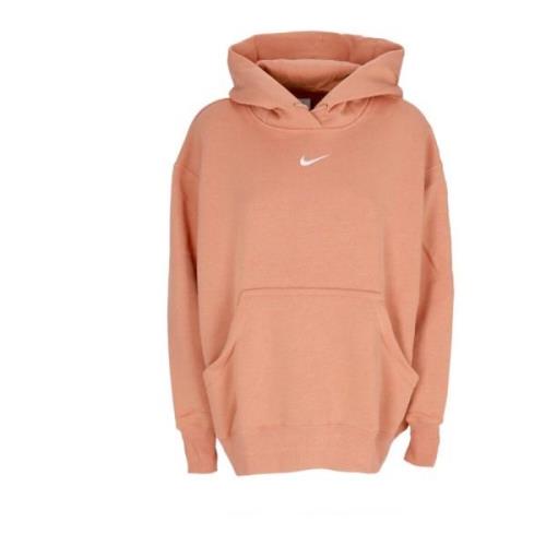 Nike Phoenix Fleece Oversized Hoodie Pink, Herr