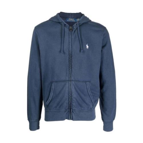 Ralph Lauren Herrkläder Sweatshirts Sky Ss24 Blue, Herr