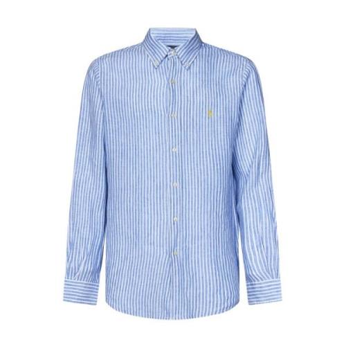 Ralph Lauren Herrkläder Skjortor Multifärgad Ss24 Blue, Herr