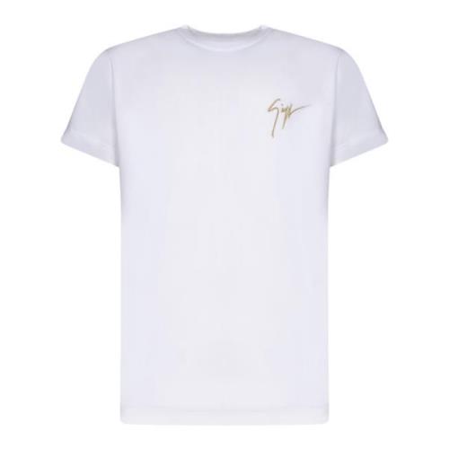 Giuseppe Zanotti Vita T-shirts & Polos Aw24 White, Herr