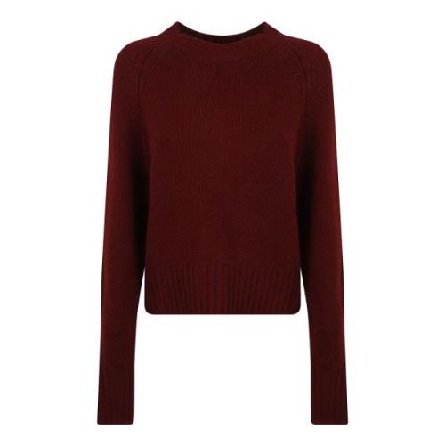 Allude Valentine Sweatshirts för Kvinnor Aw24 Red, Dam