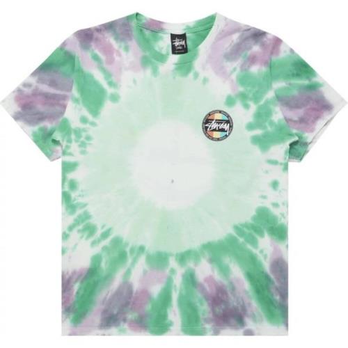 Stüssy Reggae Dot Tie Dye Tee Grön Multicolor, Herr