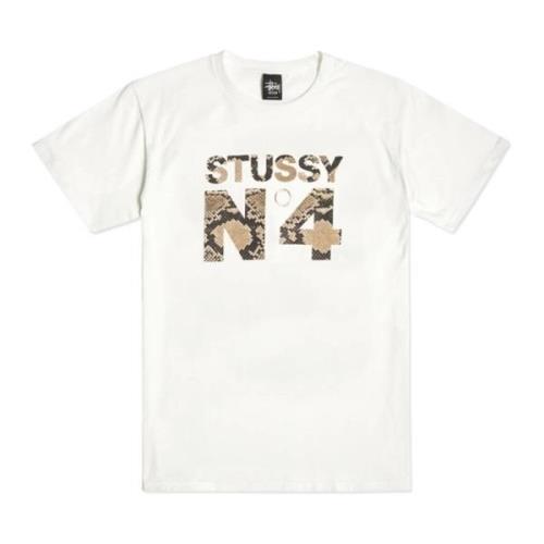 Stüssy Ormtryck Vit T-shirt White, Herr