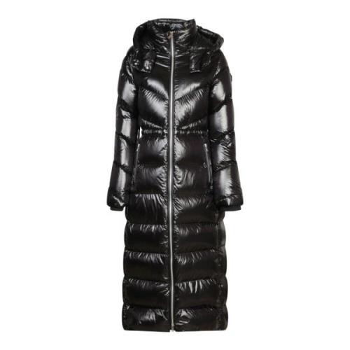 Moose Knuckles Svart jacka för kvinnor Aw24 Black, Dam