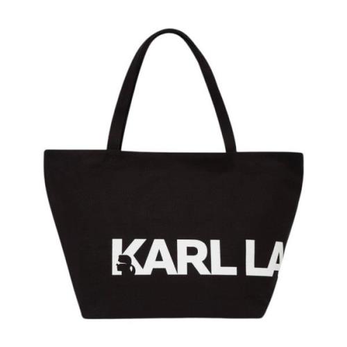 Karl Lagerfeld Shopper Black, Dam