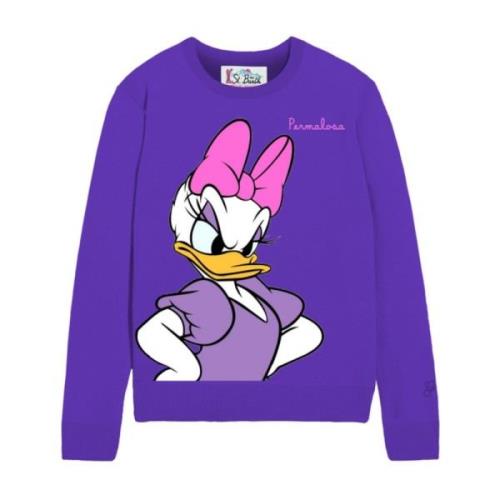 MC2 Saint Barth Stiliga Sweaters Kollektion Purple, Dam