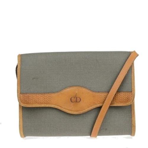 Dior Vintage Pre-owned Canvas dior-vskor Brown, Dam