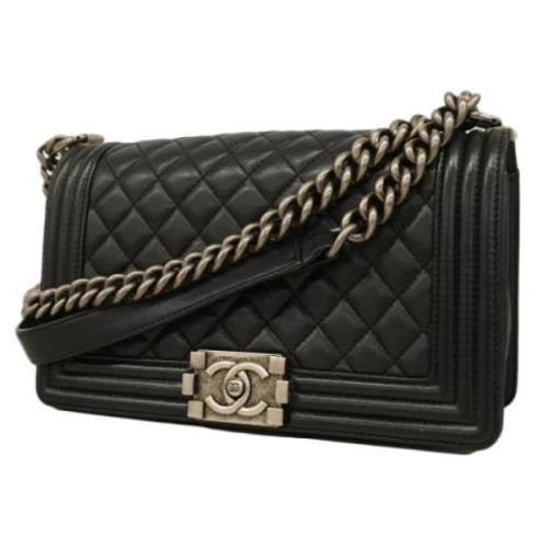 Chanel Vintage Pre-owned Laeder chanel-vskor Black, Dam