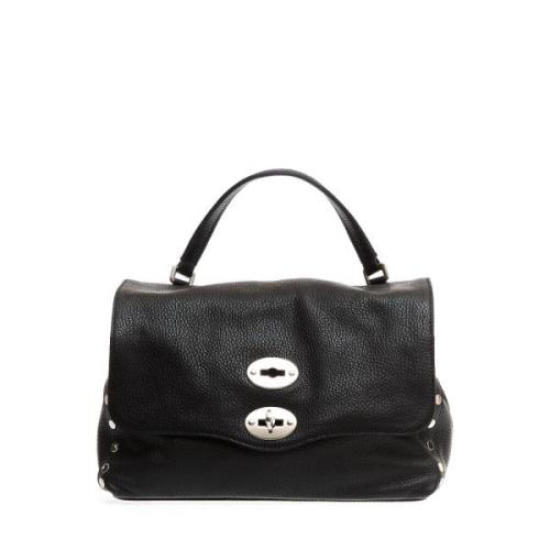 Zanellato Svart Daglig Crossbody-väska Black, Dam