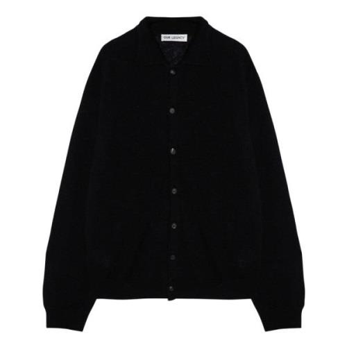 Our Legacy Kort Cardigan Tröja Black, Herr