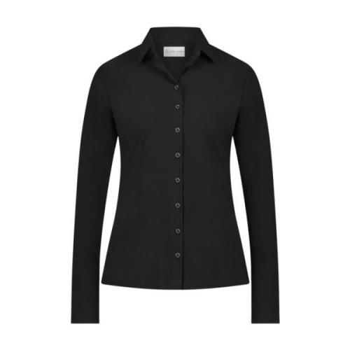 Jane Lushka Kikkie Blus Teknisk Jersey Black, Dam