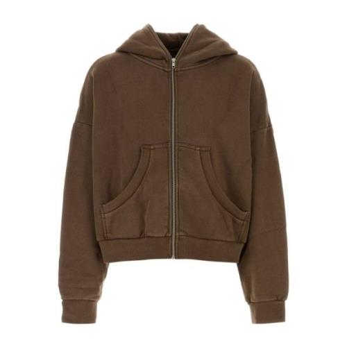 Entire Studios Oversize Brun Bomullssweatshirt Brown, Herr