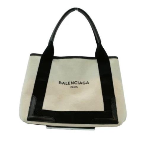 Balenciaga Vintage Pre-owned Canvas balenciaga-vskor Beige, Dam