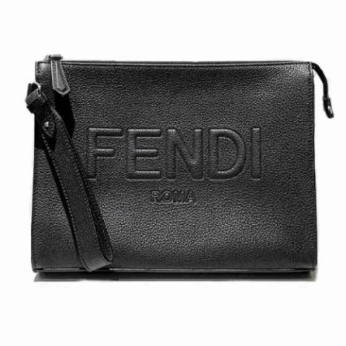 Fendi Vintage Pre-owned Laeder fendi-vskor Black, Dam