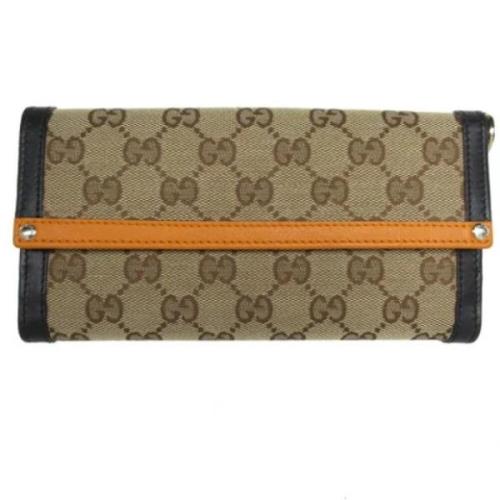 Gucci Vintage Pre-owned Laeder plnbcker Brown, Dam