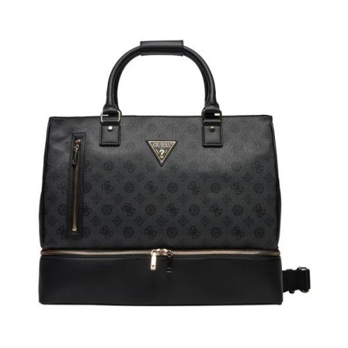 Guess Elegant Svart Shopper Väska Black, Dam