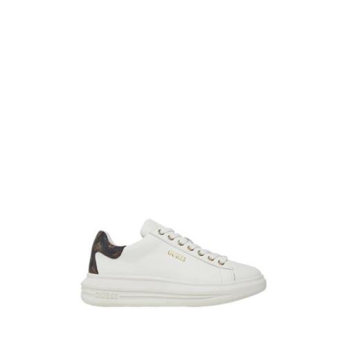 Guess Vita Damsneakers Stiliga Bekväma White, Dam