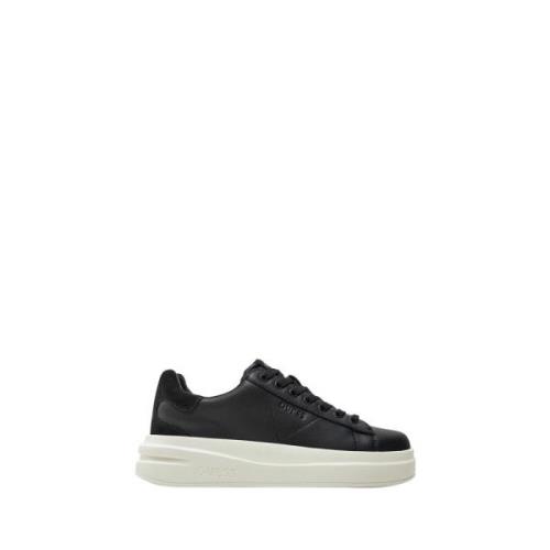 Guess Svarta Sneakers med Logodetaljer Black, Dam