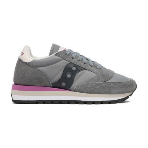 Saucony Grå Sneakers Lättvikt Triple Mellansula Begränsad Upplaga Gray...