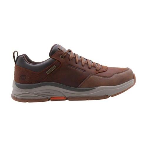 Skechers Saad Sneaker Brown, Herr