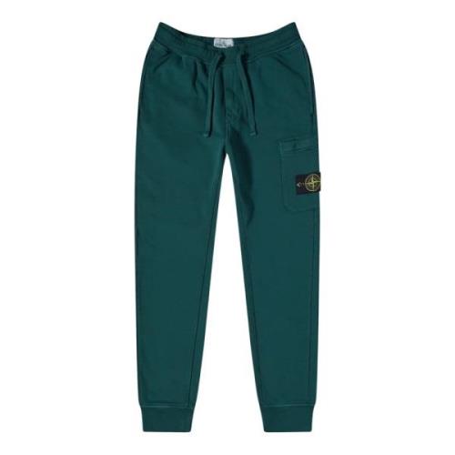 Stone Island Gröna Cargo Byxor Green, Herr