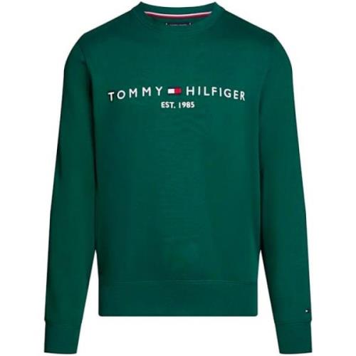 Tommy Hilfiger Grön Tröja Hög Hals Regular Fit Green, Herr