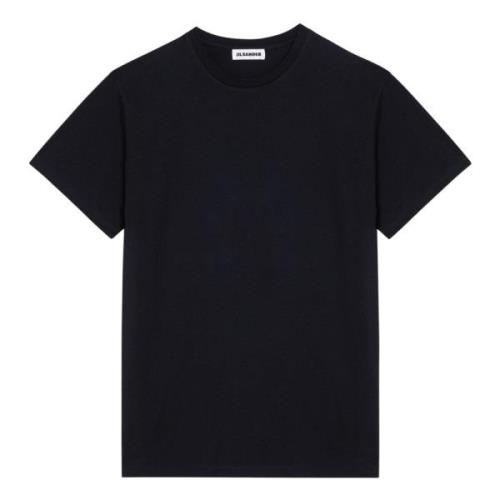 Jil Sander Kortärmad rund hals T-shirt Blue, Herr