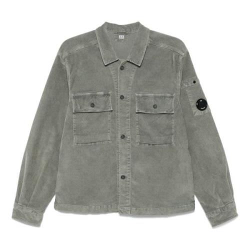 C.p. Company Utility Overshirt för Män Green, Herr