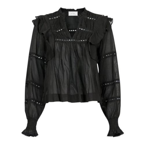 Neo Noir Blouses Black, Dam