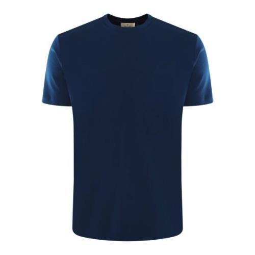 Valenza Interlock Supima T-shirt i vitt Blue, Herr