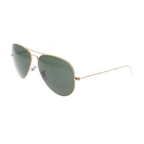 Ray-Ban Klassiska Aviator solglasögon med olika linser Yellow, Unisex