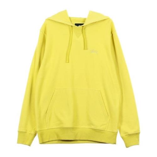 Stüssy Terry Lemon Hoodie Herr Snygg Yellow, Herr