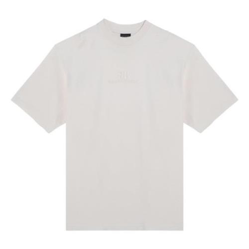 Balenciaga Kortärmad rund hals T-shirt Beige, Dam