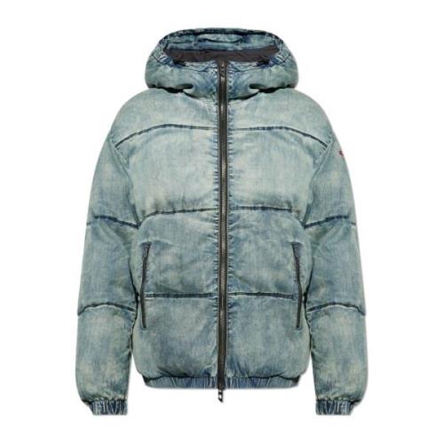 Diesel Vadderad jacka W-Mons Blue, Herr