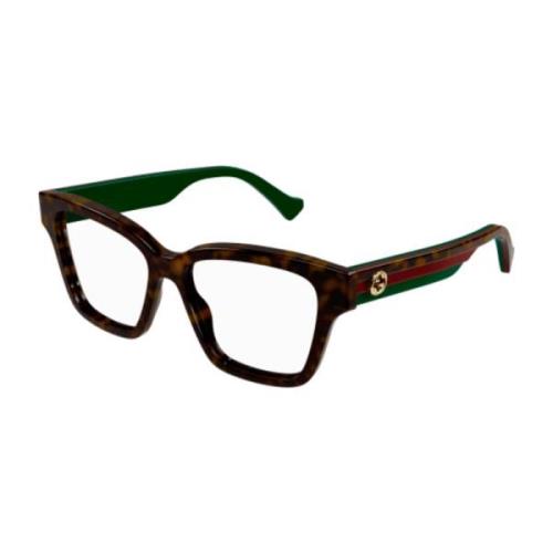 Gucci Cat-Eye Gg1302O-006 Havana Glasögon Brown, Dam