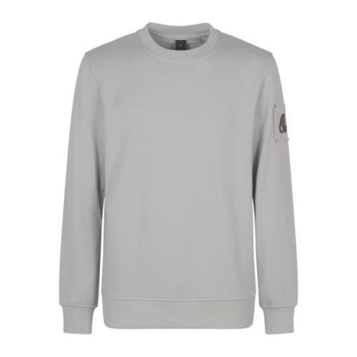 Moose Knuckles Hartsfield Crew Sweaters Gray, Herr