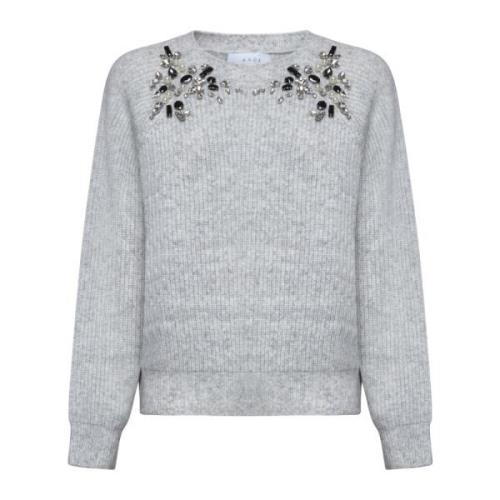 Kaos Ljusgrå Sweaters Kollektion Gray, Dam