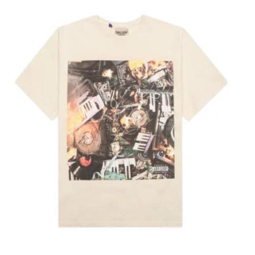 Gallery Dept. Misery Tee i vitt, Streetwear Statement Beige, Herr