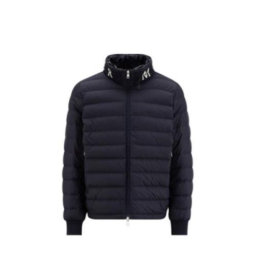 Moncler Kort Akio Svart Dunjacka Black, Herr