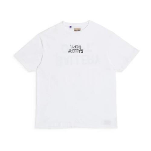 Gallery Dept. Boxy Cut Logo Tee White, Herr