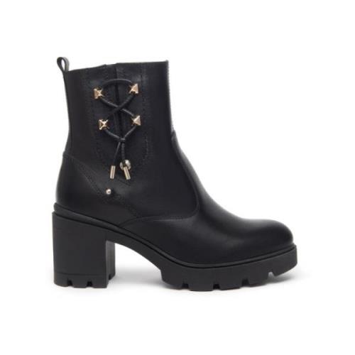 Nerogiardini Svarta ankelboots Black, Dam