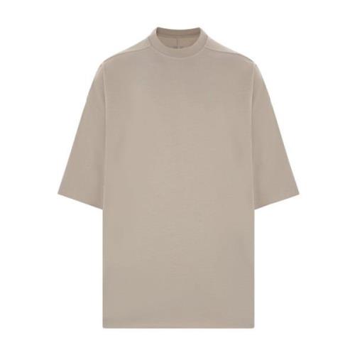 Rick Owens Beige Bomull Oversize T-shirt Beige, Herr