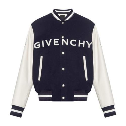 Givenchy Bomberjacka med logotyp Blue, Herr