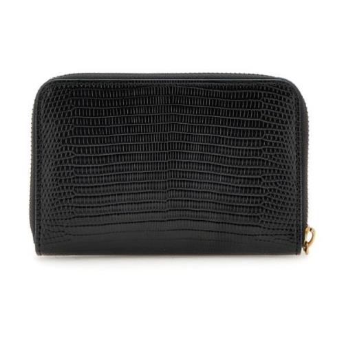 Guess Python Print Mini Plånbok Black, Dam